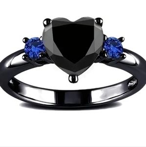 Heart Shape Zircon Ring
